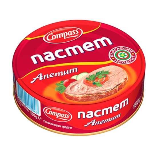 Снимка на ПАСТЕТ КОМПАС 180ГР.*56БР. АПЕТИТ