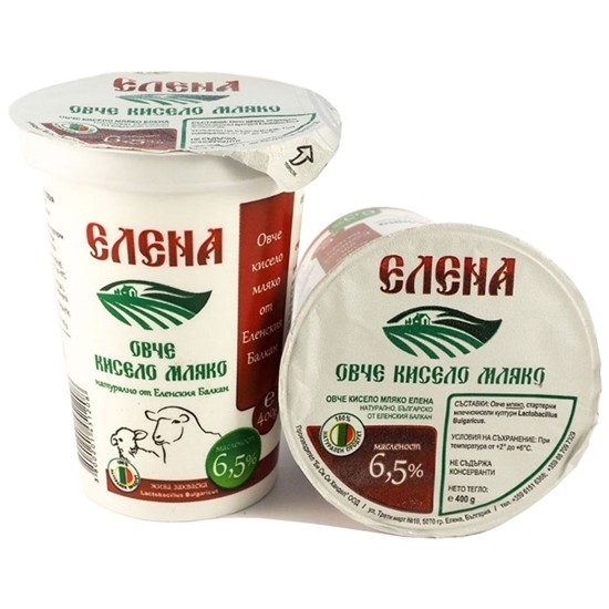 Снимка на ОВЧЕ КИСЕЛО МЛЯКО 6.5 % ЕЛЕНА  *400 ГР.*12БР.