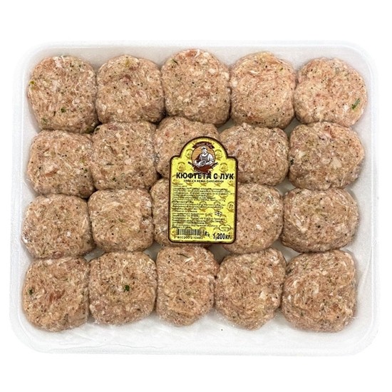 Picture of КЮФТЕТА С ЛУК 20БР.*60ГР. ВАЛМЕС /С ПРЕВОДИ/ - ЦЕНА ЗА ТАРЕЛКА