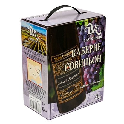 Снимка на ТЪРГОВИЩЕ КАБЕРНЕ СОВИНЬОН 3Л.*4БР.