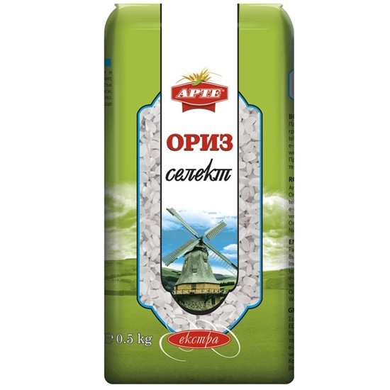 Снимка на ОРИЗ АРТЕ СЕЛЕКТ 500ГР.*20БР./ПРЕВОДИ/