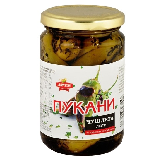 Снимка на ПЕЧЕНИ ЛЮТИ ЧУШЛЕТА АРТЕ 314ГР.*12БР./ПРЕВОДИ/