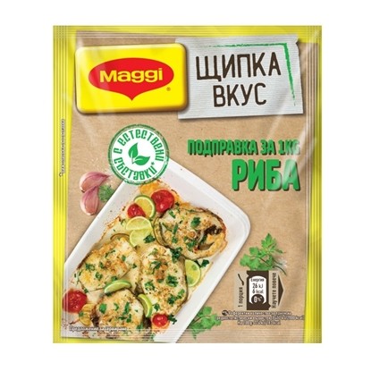 Снимка на МАГИ ЩИПКА ВКУС ЗА РИБА 40ГР.*36БР.