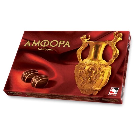 Снимка на ШОК. БОНБОНИ АМФОРА КОНЯК 135ГР.*20БР.