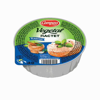 Снимка на ПАСТЕТ КОМПАС 125ГР.*10БР. ВЕДЖИТЪЛ КЛАСИК