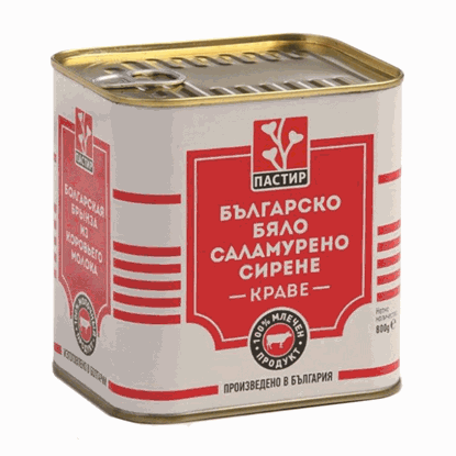 Снимка на КРАВЕ СИРЕНЕ ПАСТИР 800ГР.*12БР. ТЕНЕКИЯ