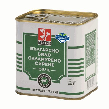 Снимка на ОВЧЕ СИРЕНЕ ПАСТИР 800ГР.*12БР. ТЕНЕКИЯ