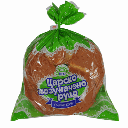 Снимка на ЦАРСКИ КОЗУНАК С КАКАОВ КРЕМ 450ГР.*6БР.