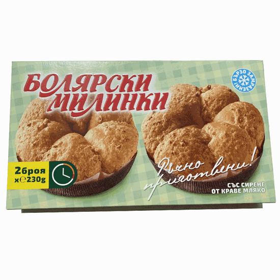 Снимка на БОЛЯРСКИ МИЛИНКИ 2x230ГР.*6БР. БОЛЯРСКИ БАНИЦИ-ЦЕНА ЗА КУТИЯ