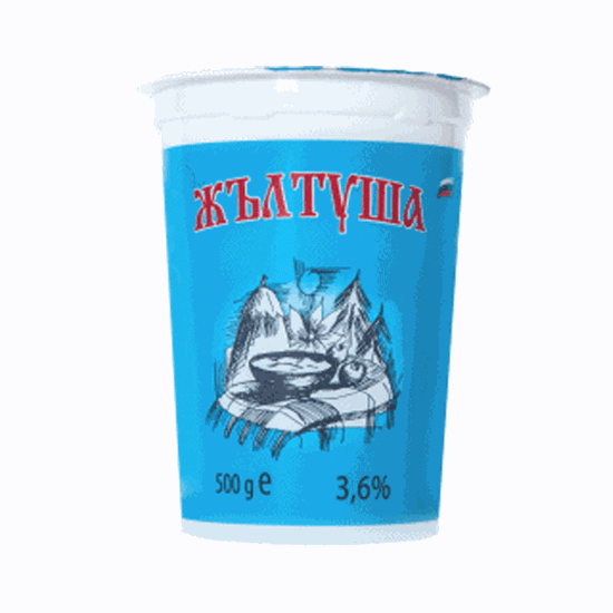 Снимка на КИСЕЛО МЛЯКО 3.6% 500ГР.*12БР. ЖЪЛТУША