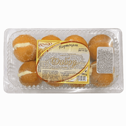 Снимка на ПОРТОКАЛКИ 260ГР.*16БР. ДИБОР