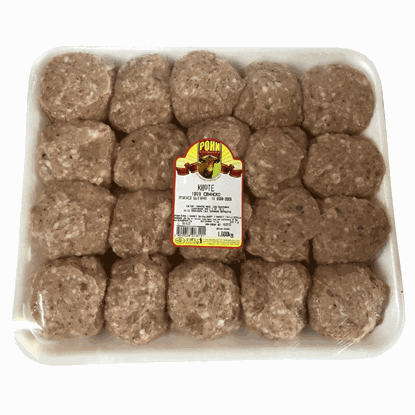 Снимка на СВИНСКИ КЮФТЕТА 20БР.*80ГР. РОНИ - ЦЕНА ЗА ТАРЕЛКА