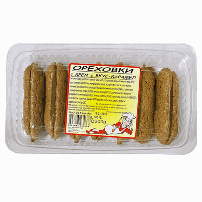 Снимка на ОРЕХОВКИ С КАРМЕЛ 200ГР.*20БР. ДЕСИ
