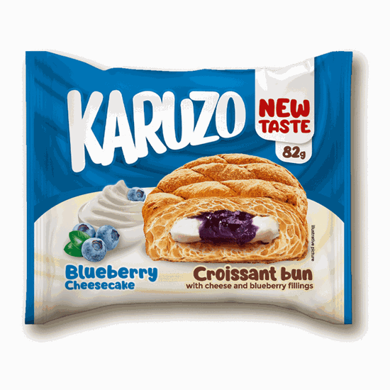 Снимка на КАРУЗО КРЕМ ПИТА 82ГР.*24БР. ЧИЙЗКЕЙК БОРОВИНКА