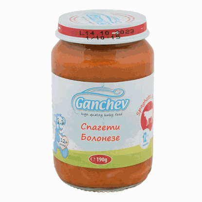 Снимка на СПАГЕТИ БОЛОНЕЗЕ 1ГОД. ПЮРЕ ГАНЧЕВ *6БР.