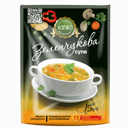 Снимка на ЗЕЛЕНЧУКОВА СУПА 320ГР.*14БР. ПИКАНТ