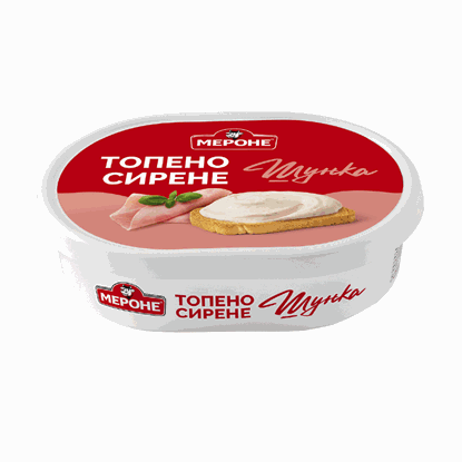 Снимка на ТОПЕНО СИРЕНЕ С ШУНКА 200ГР.*9БР. МЕРОНЕ