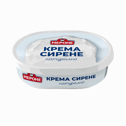 Снимка на КРЕМА СИРЕНЕ МЕРОНЕ 200ГР.*9БР НАТУРАЛНО