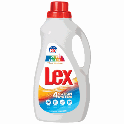 Снимка на ТЕЧЕН ПРАХ LEX 1,2Л.*6БР. COLOR СИН