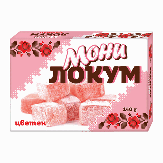 Снимка на ЛОКУМ МОНИ 140ГР.*24БР. ЦВЕТЕН