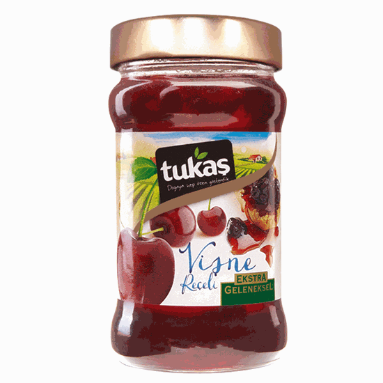 Снимка на КОНФИТЮР "ТУКАШ" ВИШНА 380ГР.*12БР.
