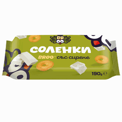 Снимка на СОЛЕНКИ БРОО СЪС СИРЕНЕ 190ГР.*12БР.