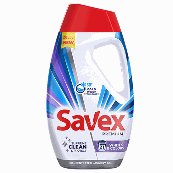 Снимка на САВЕКС ТЕЧЕН 945МЛ.*6БР. PREMIUM WHITE & COLOR
