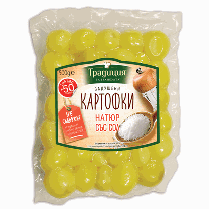Снимка на ЗАДУШЕНИ КАРТОФИ 500ГР. НАТЮР ТРАДИЦИЯ
