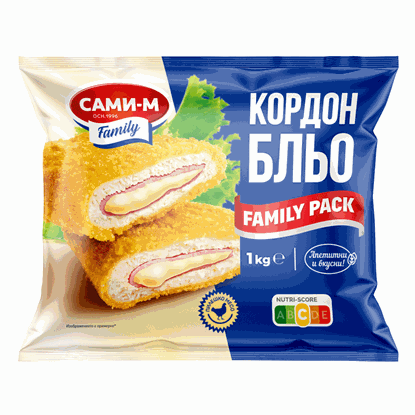 Снимка на КОРДОН БЛЬО 1КГ.*6БР. FAMILY PACK САМИ-М