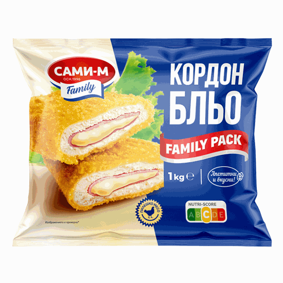 Снимка на КОРДОН БЛЬО 1КГ.*6БР. FAMILY PACK САМИ-М