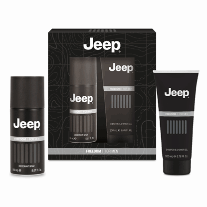 Снимка на МЪЖКИ ДЕО JEEP FREEDOM 150МЛ. И ДУШ ГЕЛ 200МЛ.*3БР.