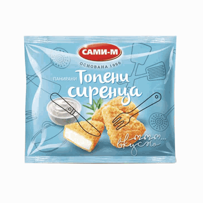 Снимка на ТОПЕНО СИРЕНЕ С КОРНФЛЕЙКС 250ГР.*15БР. САМИ-М
