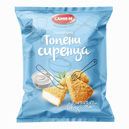 Снимка на ПАНАНИРАНО ТОПЕНО СИРЕНЕ С КОРНФЛЕЙКС 1КГ.*6БР. САМИ М