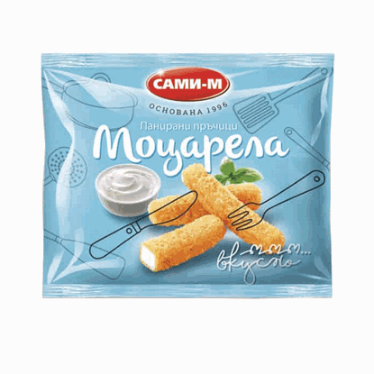 Снимка на ПАНИРАНИ ПРЪЧИЦИ МОЦАРЕЛА 250ГР.*15БР. САМИ-М