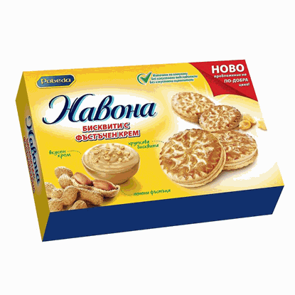 Снимка на БИСКВИТИ НАВОНА 200ГР.*32БР.