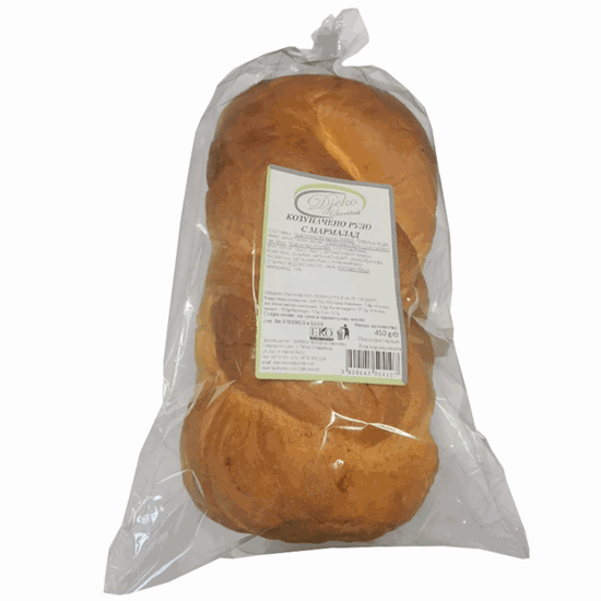 Picture of КОЗУНАЧЕНО РУЛО С МАРМАЛАД 450ГР.*6БР. ДЖЕКО