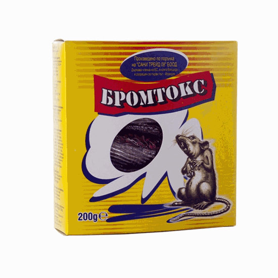 Снимка на БРОМТОКС ПРОТИВ МИШКИ 100ГР. ЧЕРВЕН