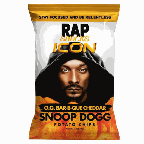Picture of РАП СНАКС SNOOP DOGG BBQ/ЧЕДЪР 71ГР.*12БР.