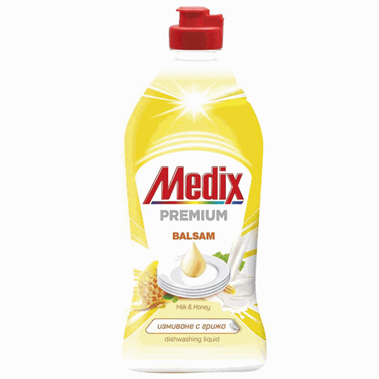 Picture of МЕДИКС ВЕРО PREMIUM BALSAM 415МЛ.*18БР.MILK&HONEY ЖЪЛТ