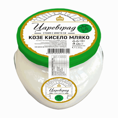 Снимка на КОЗЕ КИСЕЛО МЛЯКО ЦАРЕВГРАД 530ГР.*6БР. БУРКАН